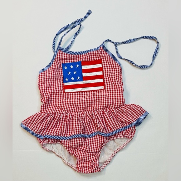 classic whimsy Other - Girls Size 6. Classic Whimsy American Flag Swim Suit. One Pieces Euc